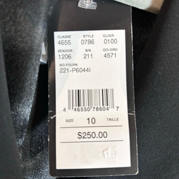 LOUBEN Sz 10 Classic Luxurious Lined Shoulder Pad Blazer Jacket NEW WITH TAG - Picture 3 of 9